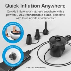 Single Camping Air Bed – Navy/White 10 Single Camping Air Bed – Navy/White -Outdoor Camping Store k0a5c33e6003e398342410552331f9a4f