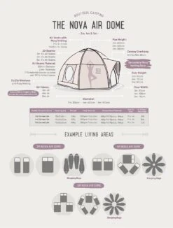 Nova Air Dome Tent -Outdoor Camping Store k0efb62f6c44ca5417c4d6375d785ca45