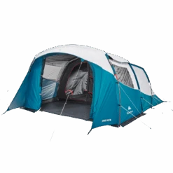 Outdoor Camping Store 8 Quechua 5 Man Blackout Tent With Poles - Arpenaz 5.2 F&B