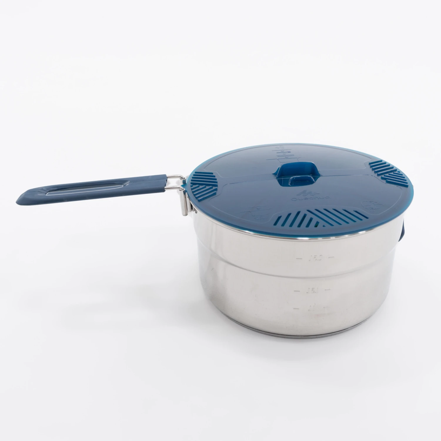 Quechua Hiker's Camping Stainless Steel Cooking Set MH100 4 Person (2.6 L) 4 Quechua Hiker's Camping Stainless Steel Cooking Set MH100 4 Person (2.6 L) - Image 4