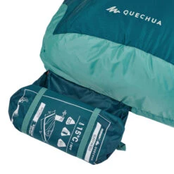 Quechua 2-in-1 Sleeping Bag And Sleeping Bed -Outdoor Camping Store k61ec57435b287542a36c8931c447cbf2