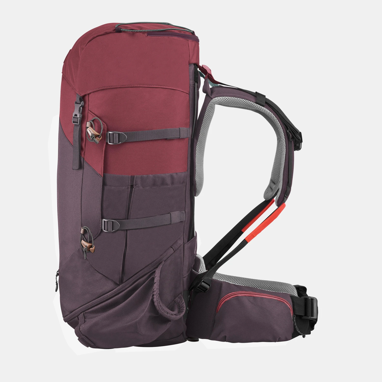 Women's Trekking 50 L Backpack MT100 Easyfit 6 Women's Trekking 50 L Backpack MT100 Easyfit - Image 6