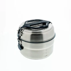 Quechua Stainless Steel Camping Cook Set -Outdoor Camping Store k73cf144fc14d230a2ccf4768178717ff