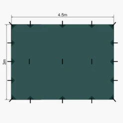 Lomo 4.5m X 3m Bushcraft Tarp -Outdoor Camping Store k86e40696c1198b06e76a40eac7095095