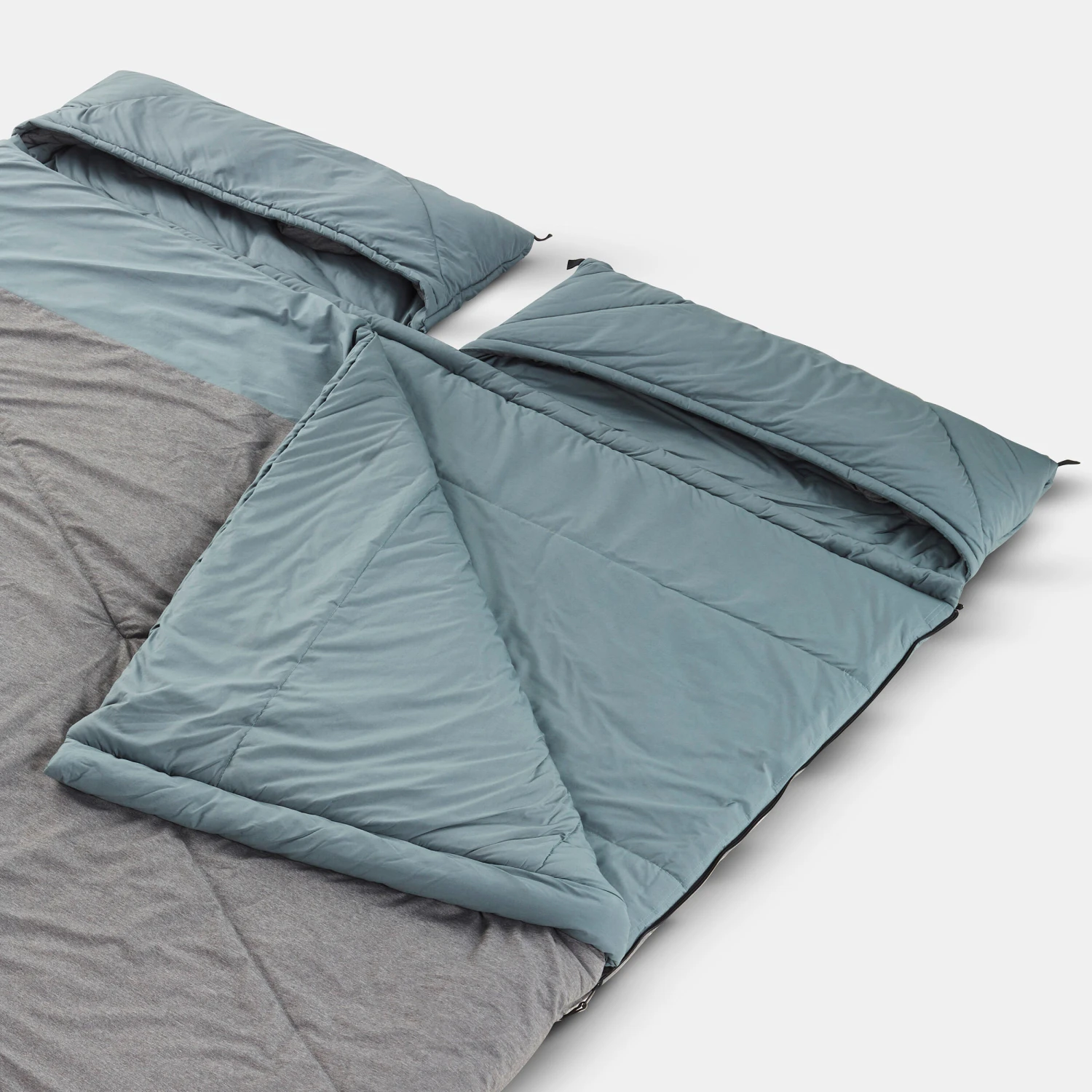 Quechua CAMPING SLEEPING BAG - ARPENAZ 0° COTTON DOUBLE 5 Quechua CAMPING SLEEPING BAG - ARPENAZ 0° COTTON DOUBLE - Image 5