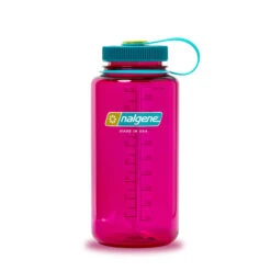 Nalgene 1L Wide Mouth Sustain Water Bottle - Made From 50% Plastic Waste -Outdoor Camping Store k9ef95eb90d7523abd7d11e25cb8d2c90