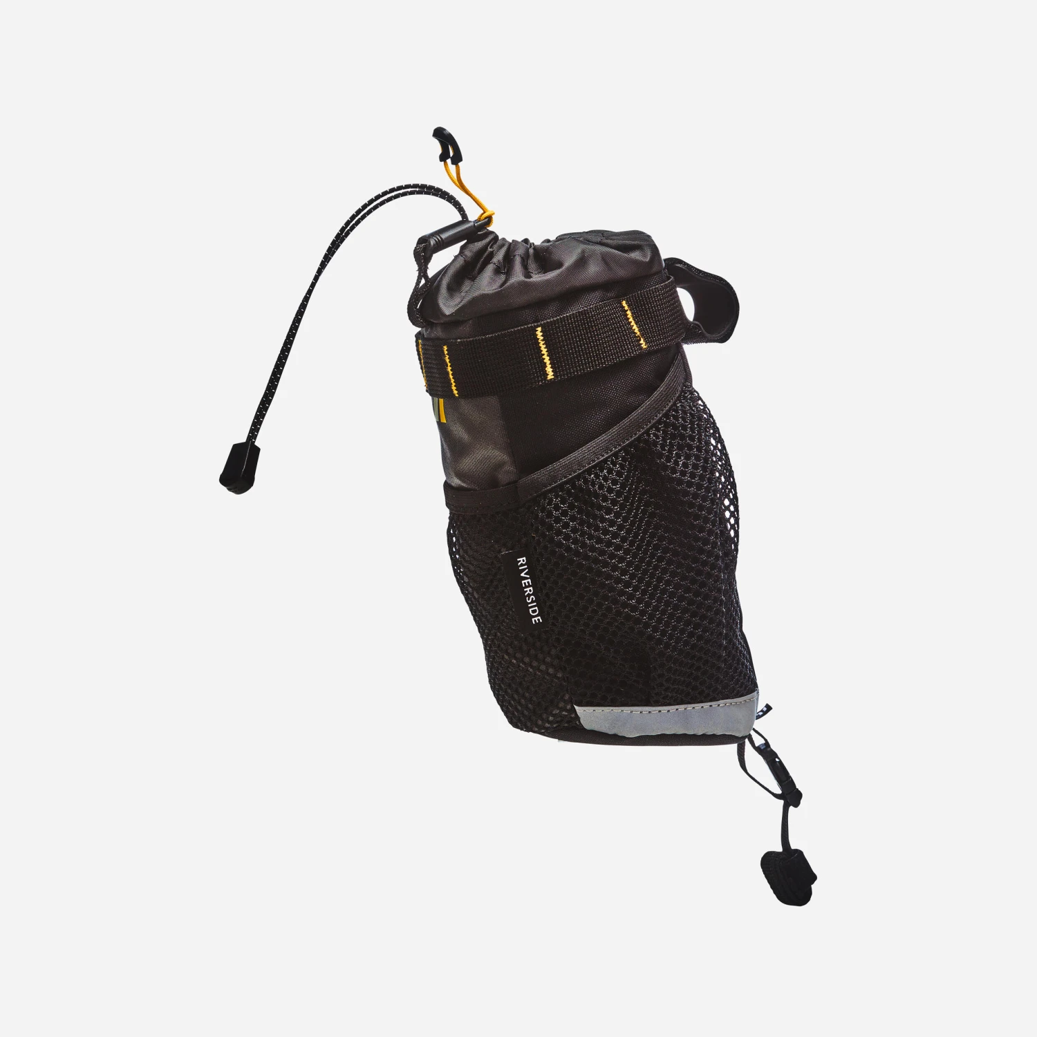 Riverside Bikepacking Bottle Cage Food Pouch 1 Riverside Bikepacking Bottle Cage Food Pouch