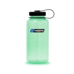 Nalgene 1L Wide Mouth Sustain Water Bottle - Made From 50% Plastic Waste -Outdoor Camping Store kbe6cad7d9d961528b5aa0107887e1062