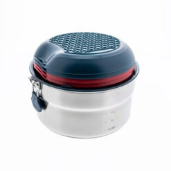 Quechua Stainless Steel Camping Cook Set -Outdoor Camping Store kc0c377942eda35b6d70a0d84ba912030