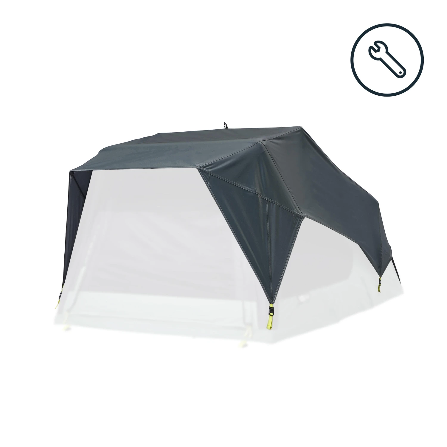 Quechua DOUBLE ROOF FOR ROOF TENTS MH900 FRESH & BLACK 2P 1 Quechua DOUBLE ROOF FOR ROOF TENTS MH900 FRESH & BLACK 2P