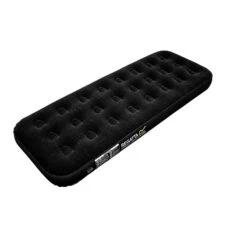 Regatta Great Outdoors Flock Inflatable Single Airbed (Black)