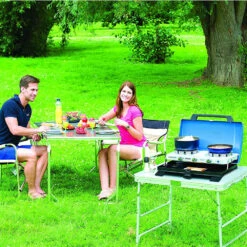 Campingaz Xcelerate 400 ST Double Burner & Toaster Portable Camping Stove -Outdoor Camping Store kd19ab3e81e199de174c8f9cabdad87a1