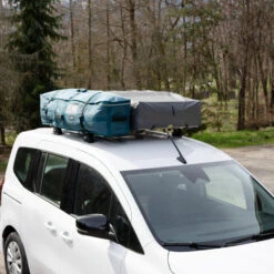 Quechua INFLATABLE ROOF TENT MH900 FRESH & BLACK 2 PERSON -Outdoor Camping Store kdb0e1d93627bb26e66aaadcf838fa253