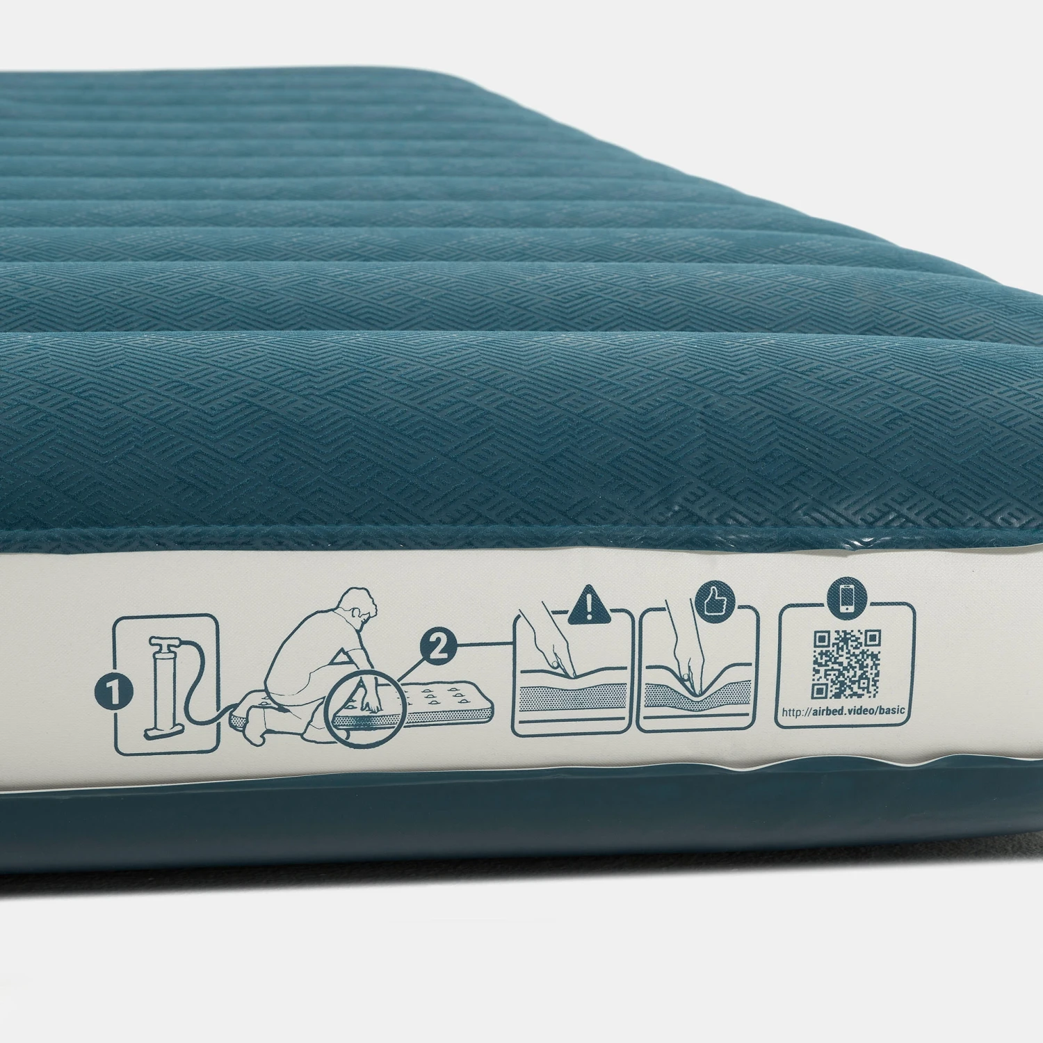 Quechua Inflatable Camping Mattress Air Comfort 120 Cm 2 People 6 Quechua Inflatable Camping Mattress Air Comfort 120 Cm 2 People - Image 6