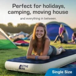 Single Camping Air Bed – Navy/White 12 Single Camping Air Bed – Navy/White -Outdoor Camping Store ke0160c9288cb4396f815e970710f66df