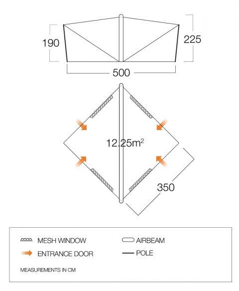 Vango Trigon AirHub 2 Vango Trigon AirHub - Image 2
